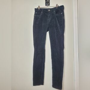 Kut from the Kloth Black Skinny Corduroy Pants